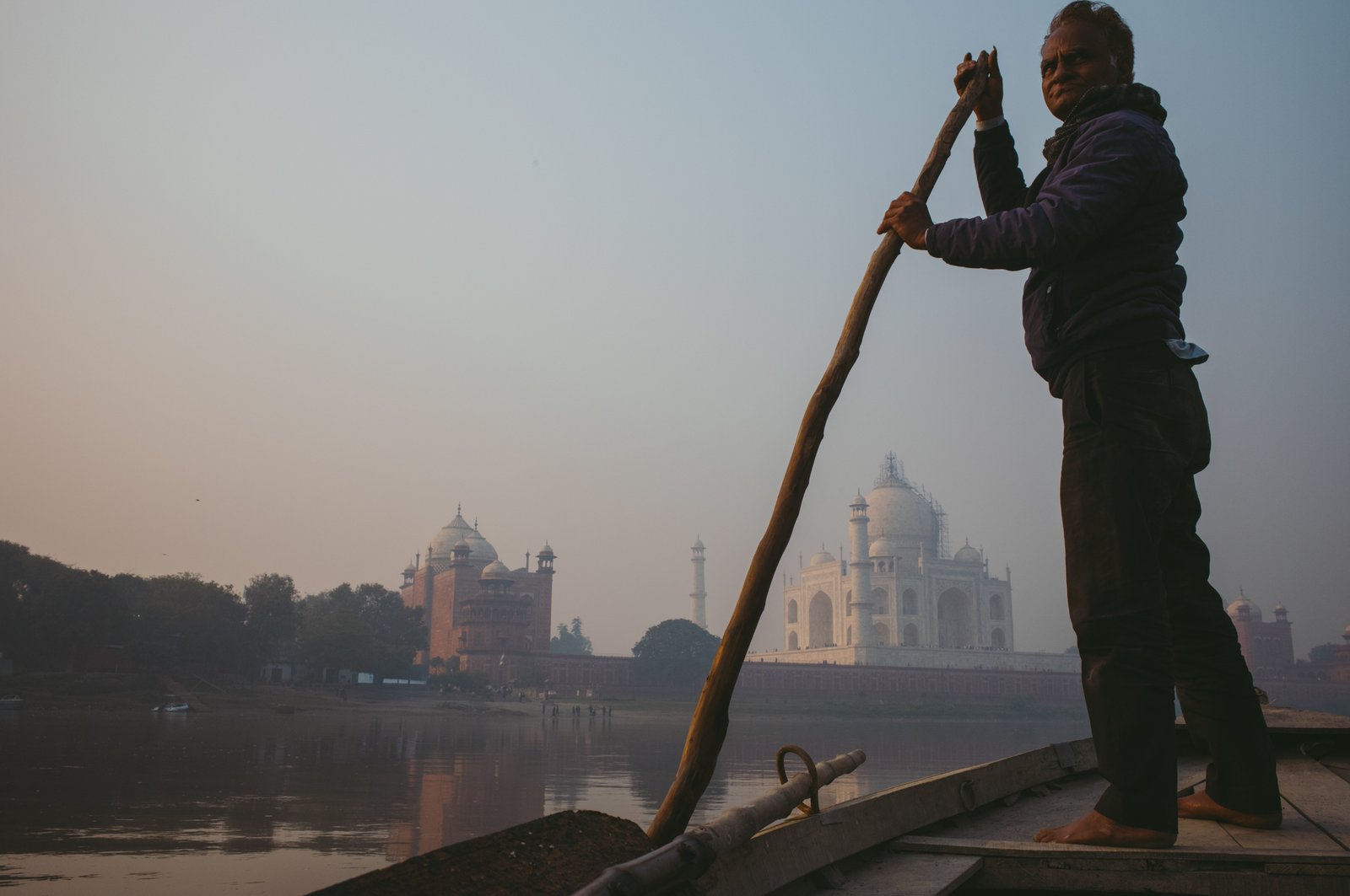 Taj From Yamuna