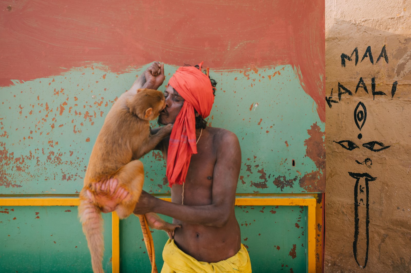 The Man And The Monkey
