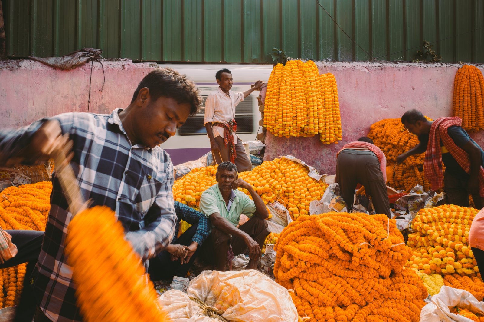 Kolkata's Flower Market