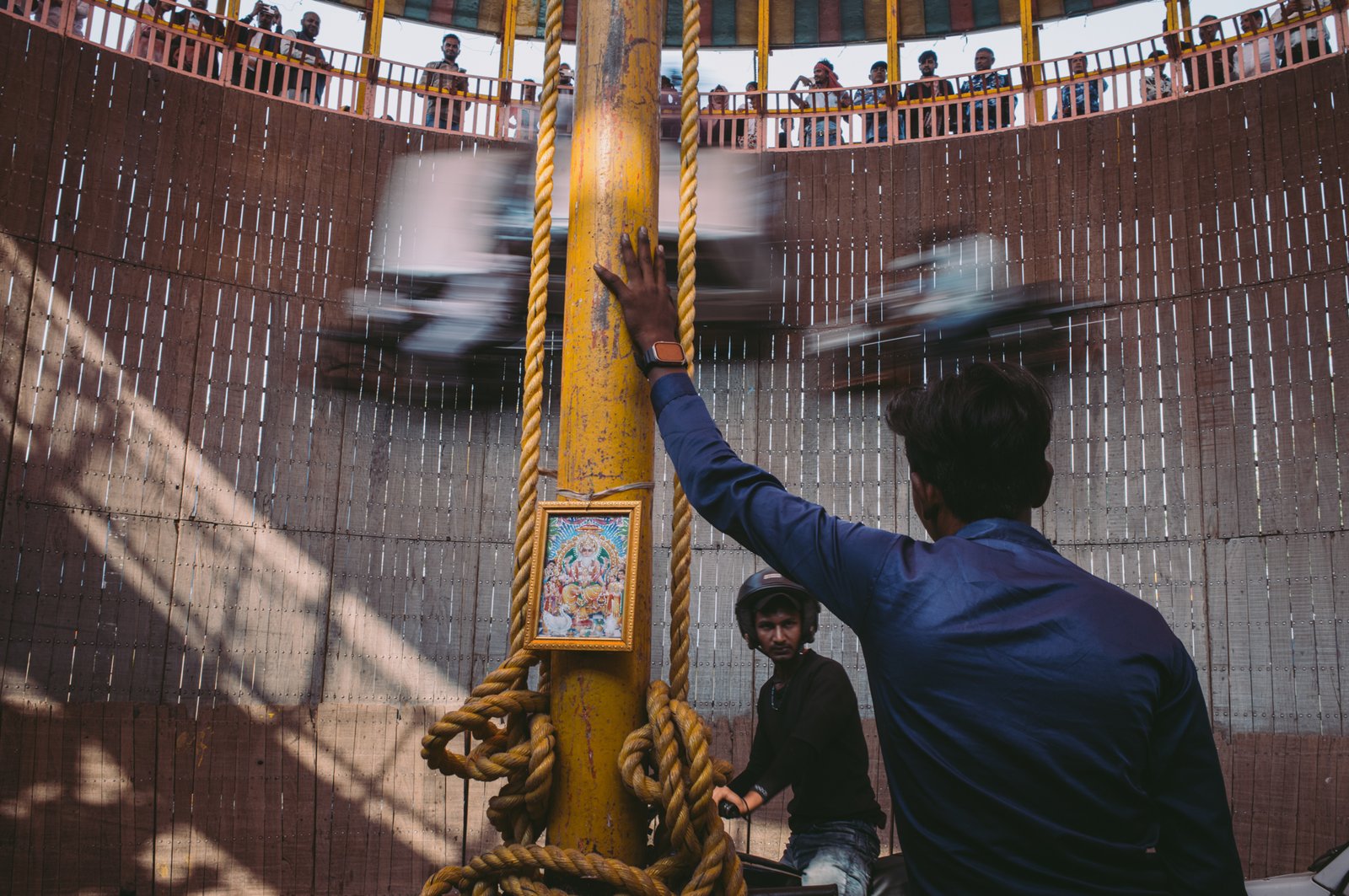 Inside The Well Of Death