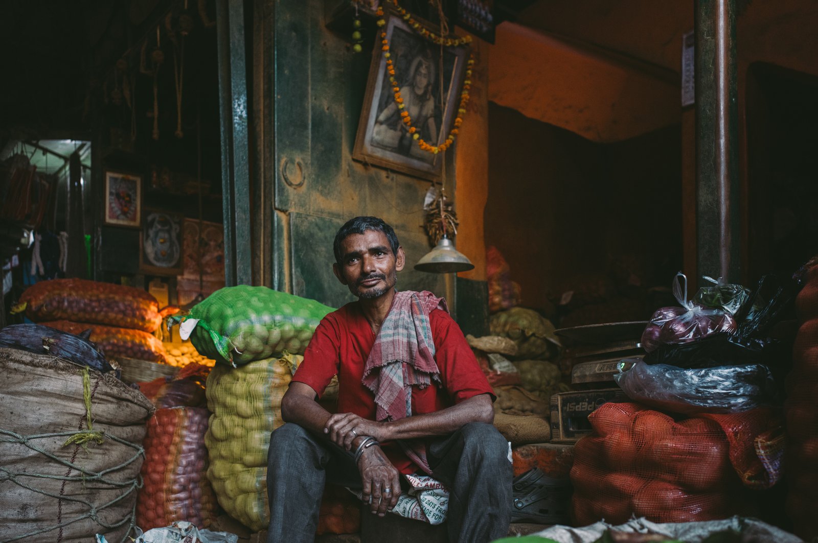 Koley Market Worker