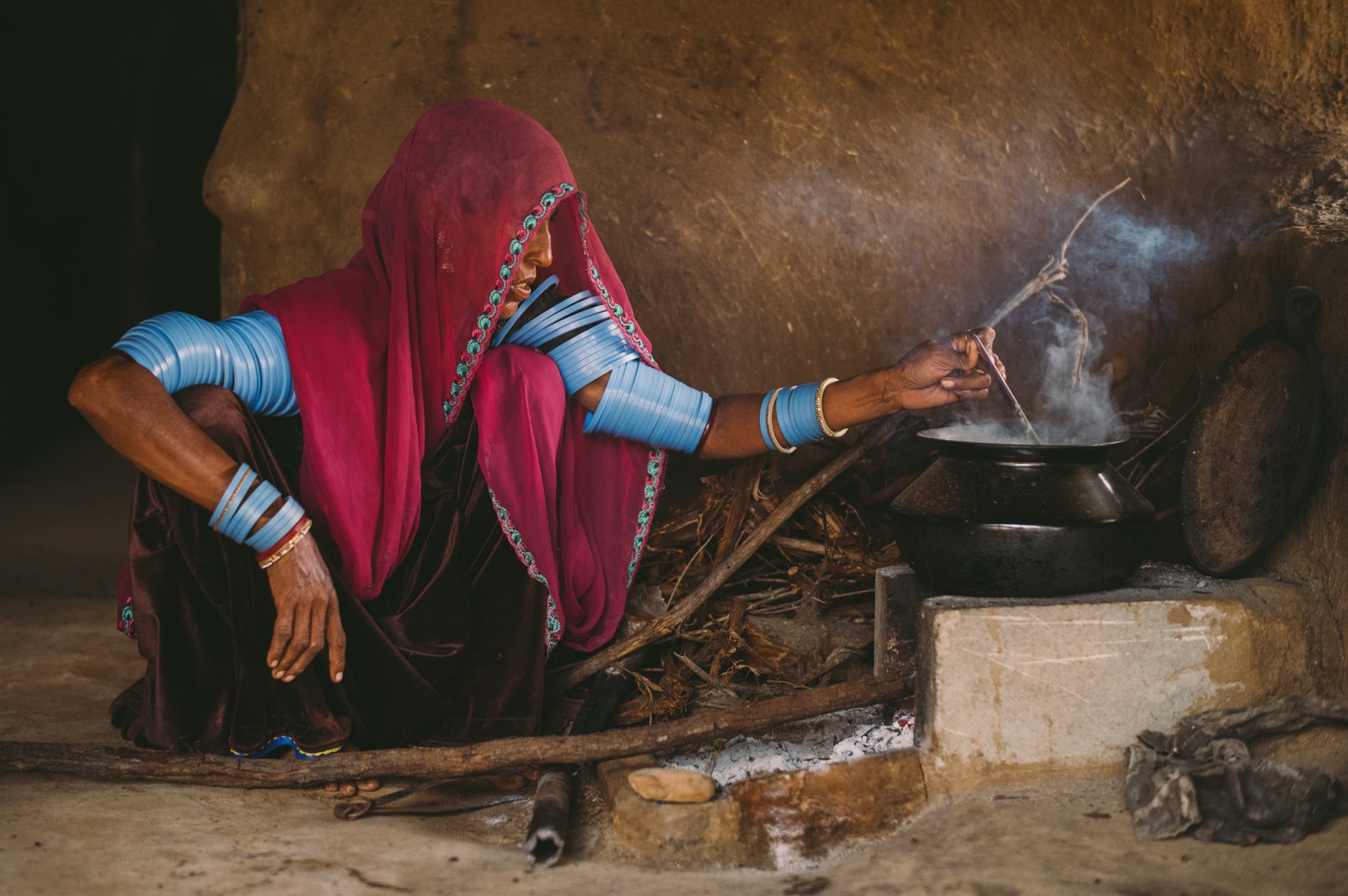Traditional Lady Of Rajasthan